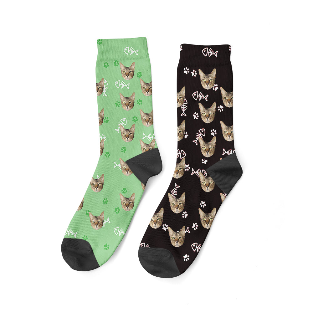 Custom Cat Socks